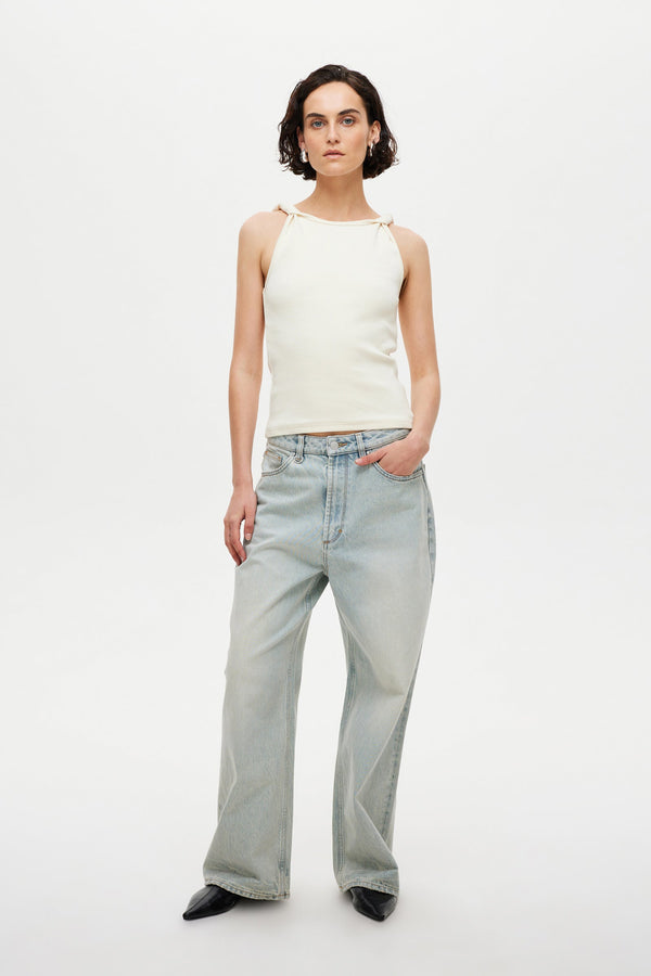 Neuw Jonesy Twist Top - Ivory