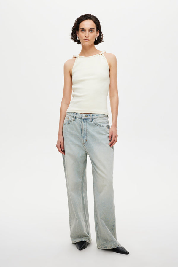 neuw Jonesy Twist Top - Ivory