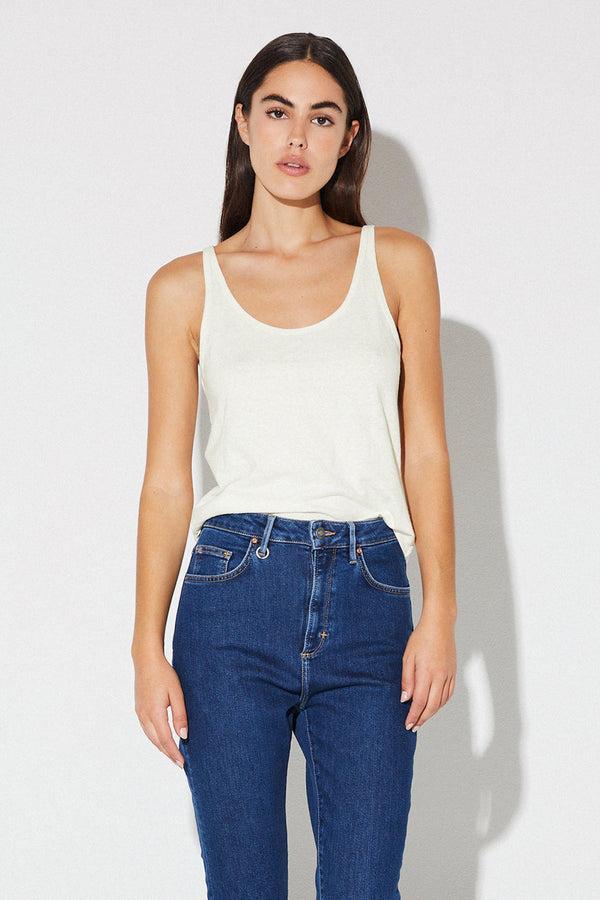 neuw Juno Layer Tank - White