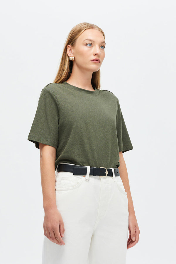 Neuw Juno Layer Tee - Military