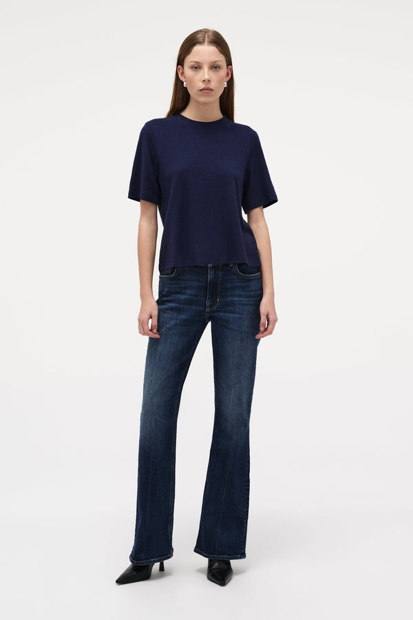 Neuw Juno Layer Tee - Navy