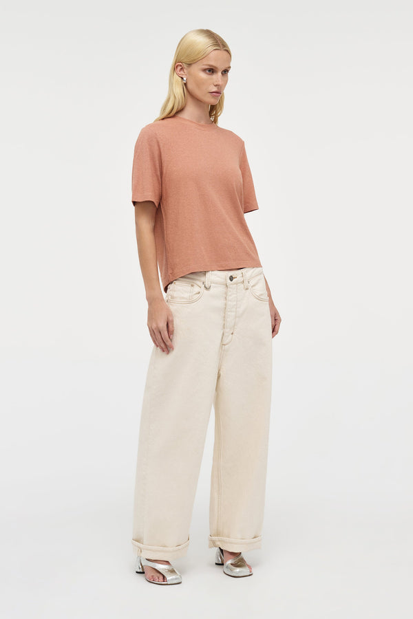 Neuw Juno Layer Tee - Terracotta