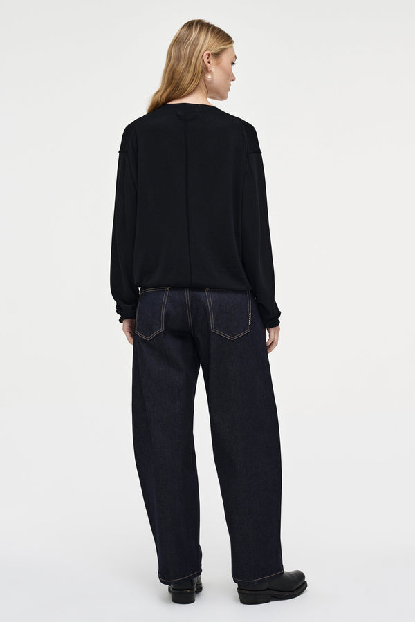 Neuw Lili V Neck Sweater - Black