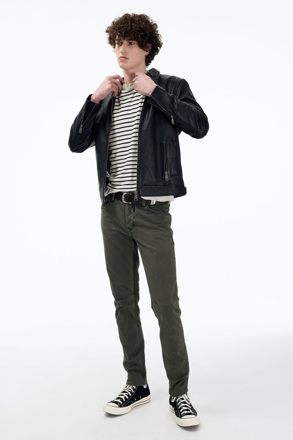 neuw Lou Slim Twill - Military