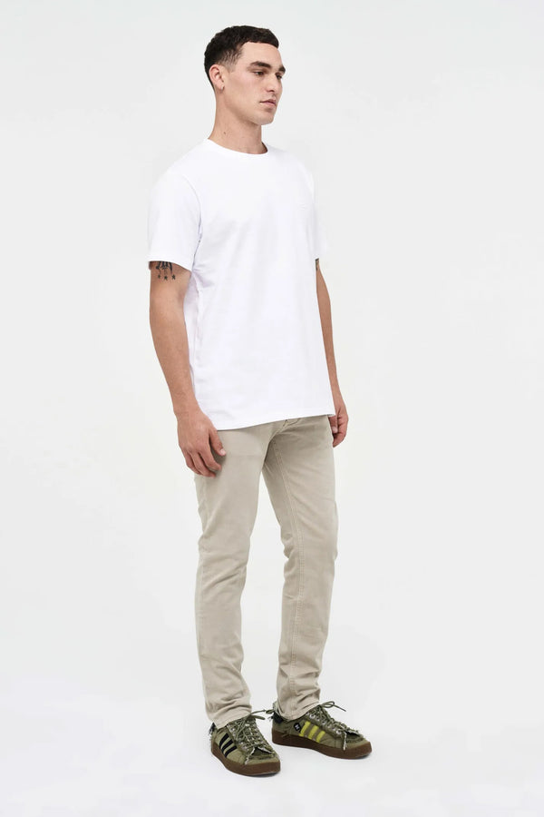 Neuw Lou Slim Twill - Washed Stone