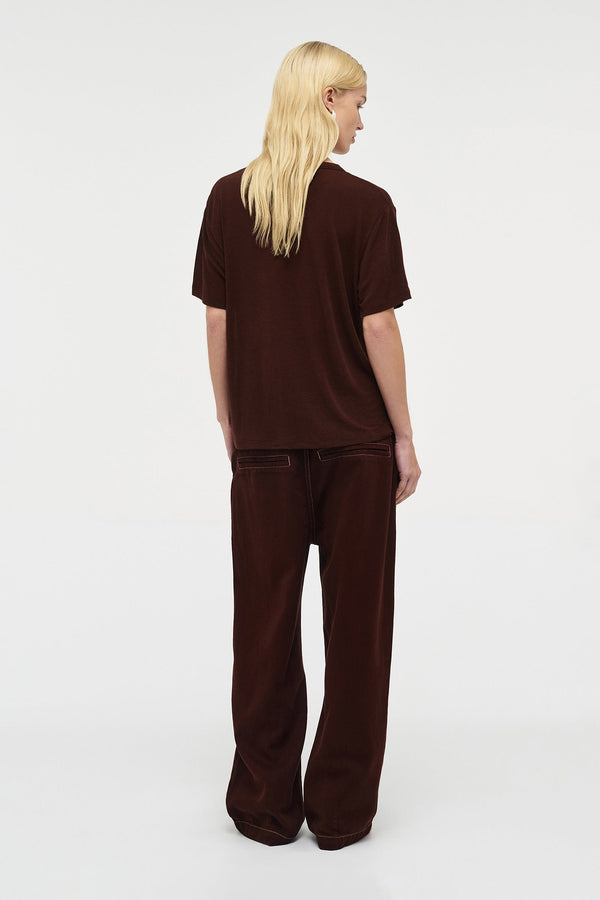 Neuw Lou Tissue Tee - Espresso