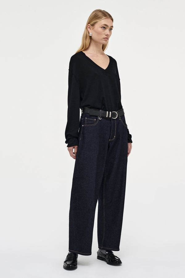 Neuw Nancy Barrel - Raw Indigo