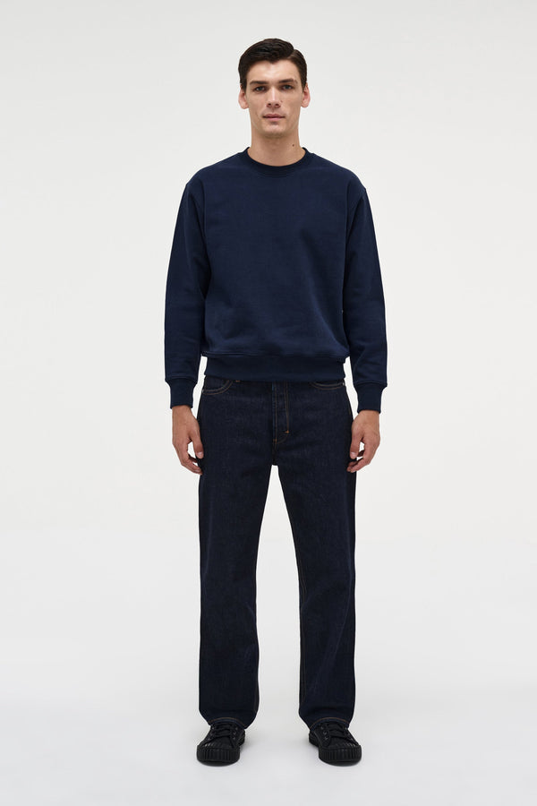 neuw Neuw Embroidery Crew - Navy