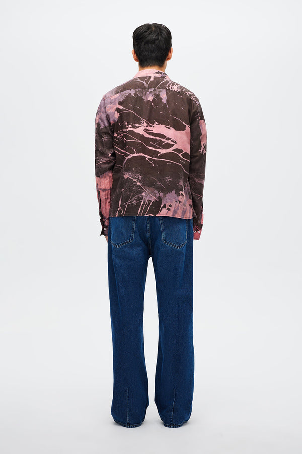 Neuw Regular Fit Reverse Dye Shirt