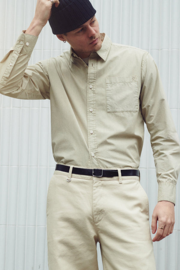 Neuw Regular Fit Shirt - Stone