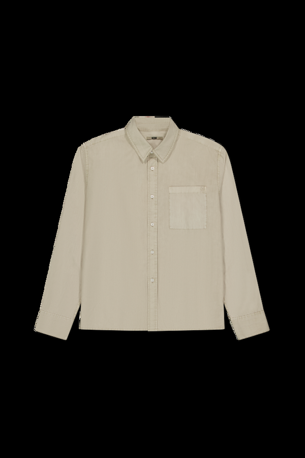 Neuw Regular Fit Shirt - Stone