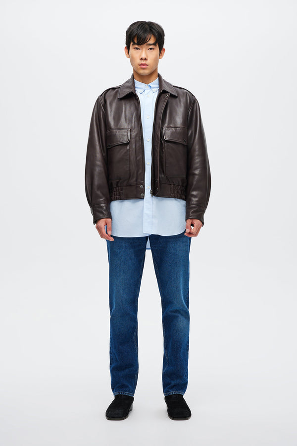 Neuw Relaxed Fit Shirt - Oxford Blue