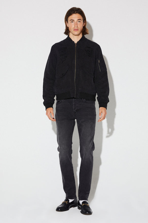 Neuw Saville Bomber Tattoo - Black