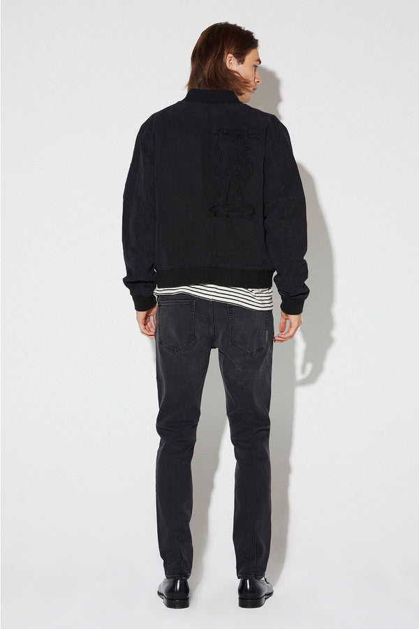 Neuw Saville Bomber Tattoo - Black