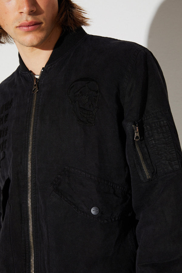 Neuw Saville Bomber Tattoo - Black