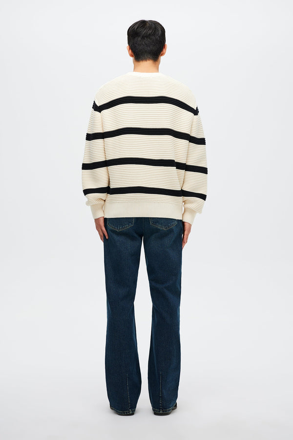 Neuw Stripe Knit Crew