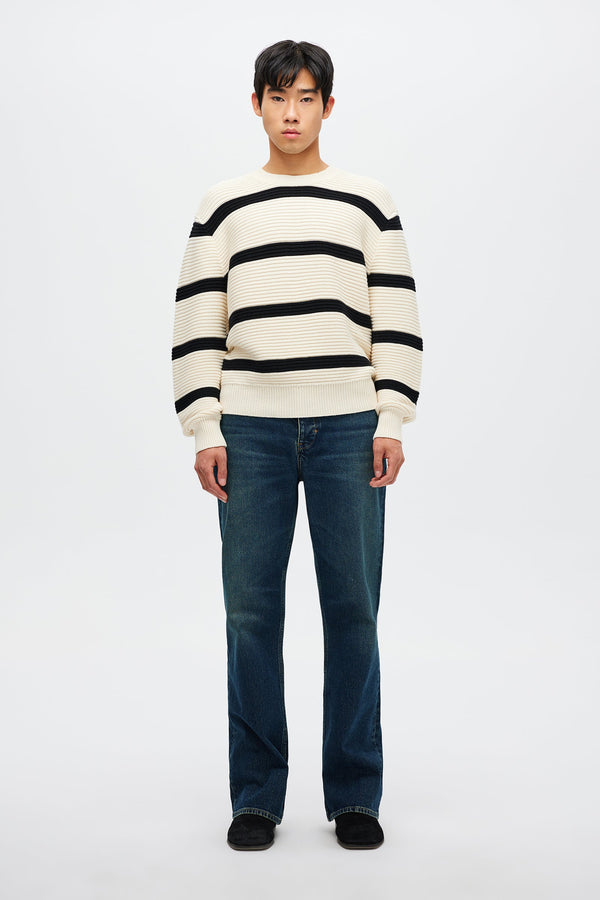 neuw Stripe Knit Crew
