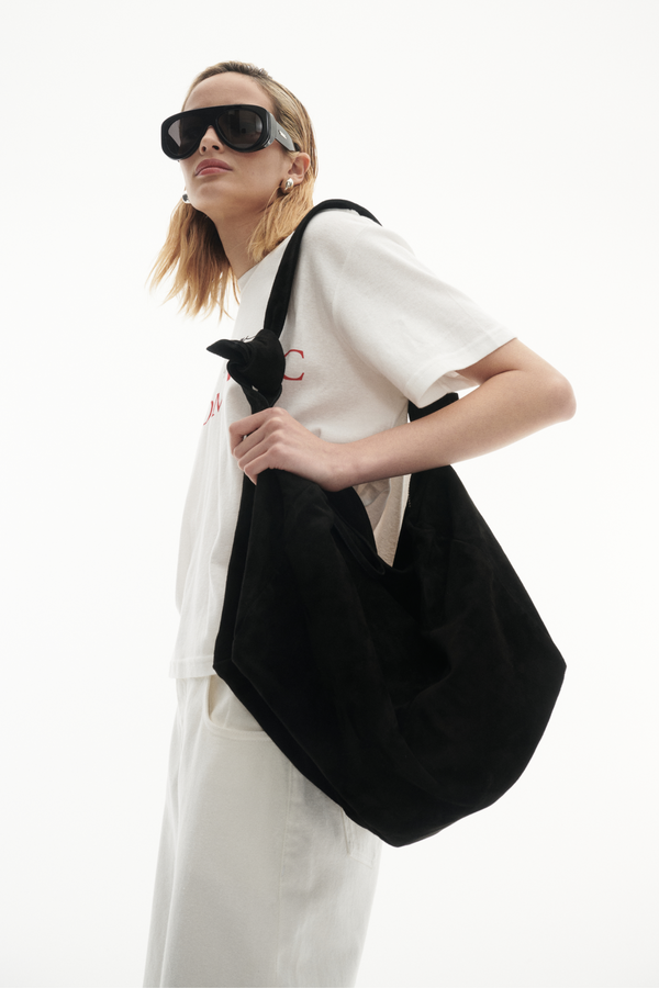 neuw Suede One Nighter Bag