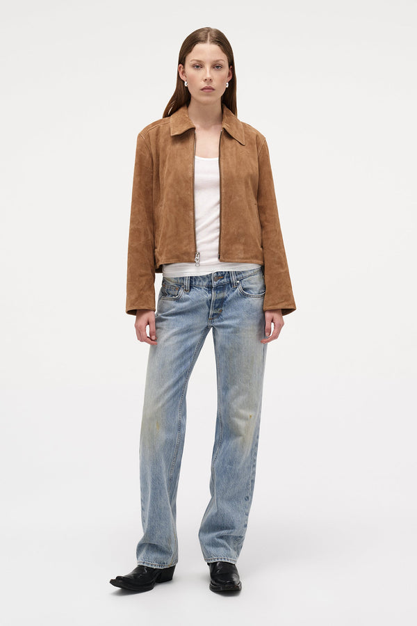 Neuw Suede Zip Jacket
