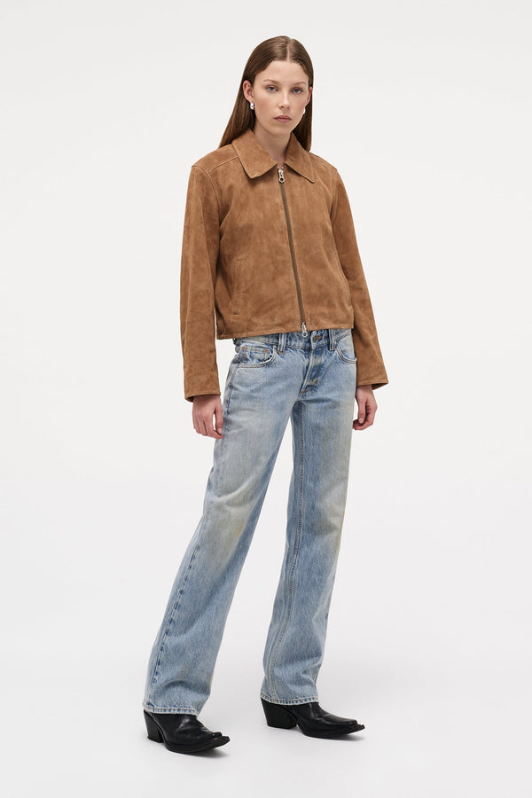 Neuw Suede Zip Jacket