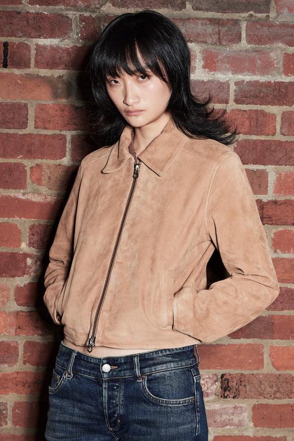 neuw Suede Zip Jacket