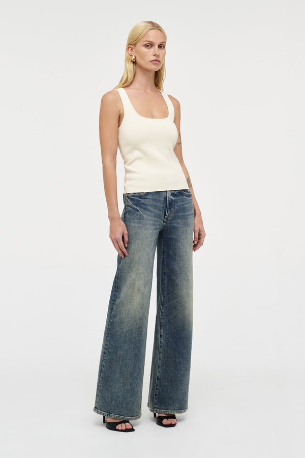 Neuw Suki Knit Tank - Cream