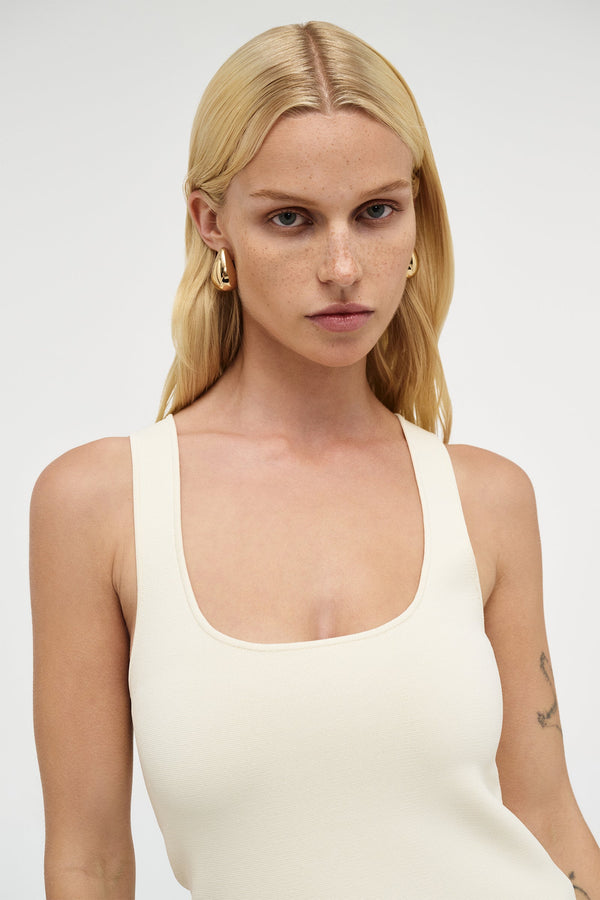 Neuw Suki Knit Tank - Cream