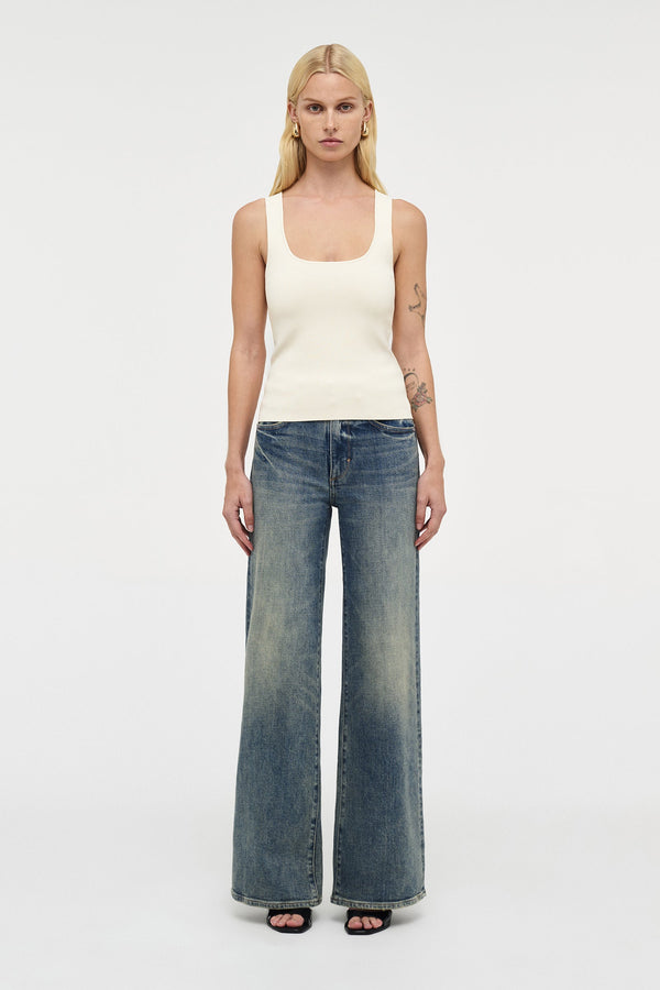 neuw Suki Knit Tank - Cream