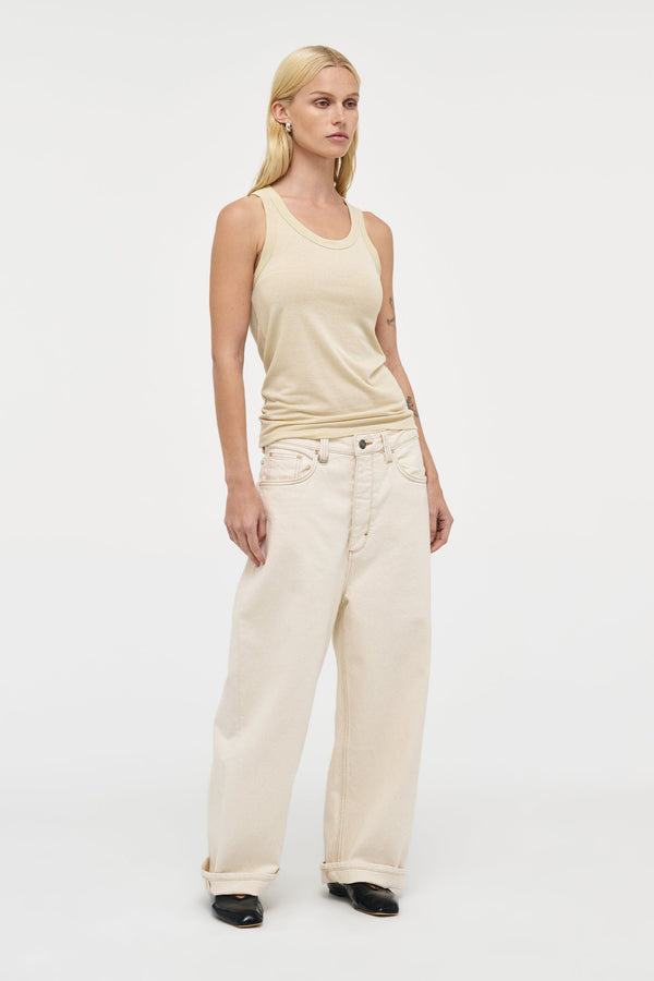 Neuw Twist Tank - Cream