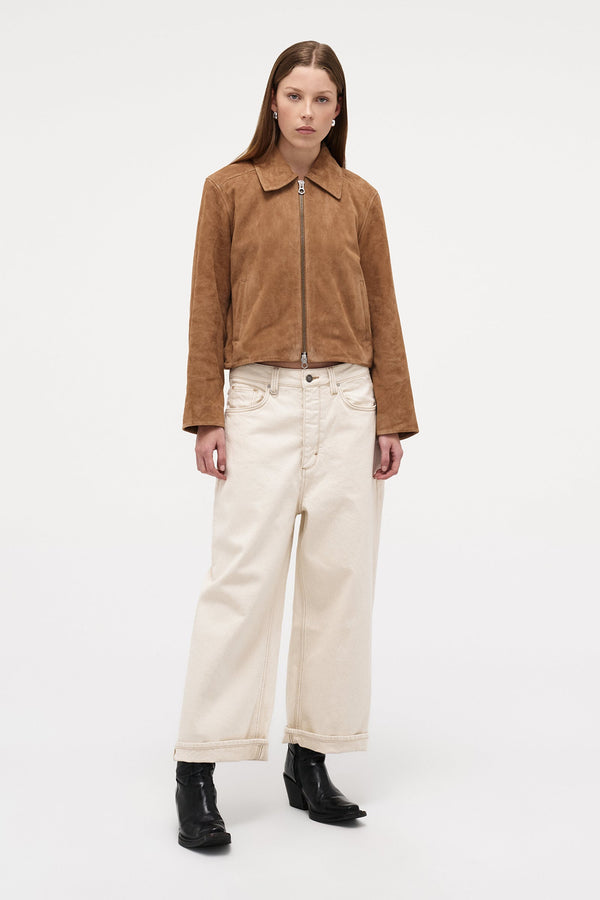 Neuw Yoko Baggy Crop - Cream