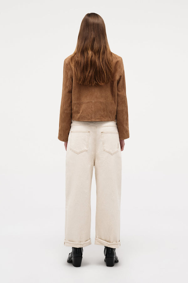 Neuw Yoko Baggy Crop - Cream