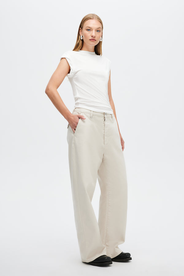 Neuw Yoko Baggy Pant - Bone
