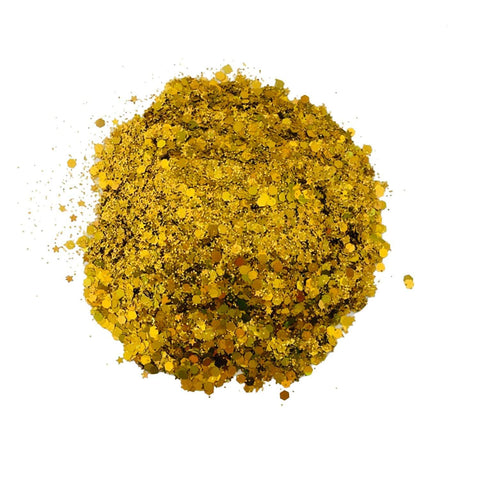 Neva Nude 24 Karat Cosmetic Glitter Glitz Grenade Keychain In Aloe Gel