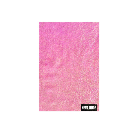 Neva Nude Bella Rosa Coral Pink Iridescent Blacklight Sexy Necksie Face Covering