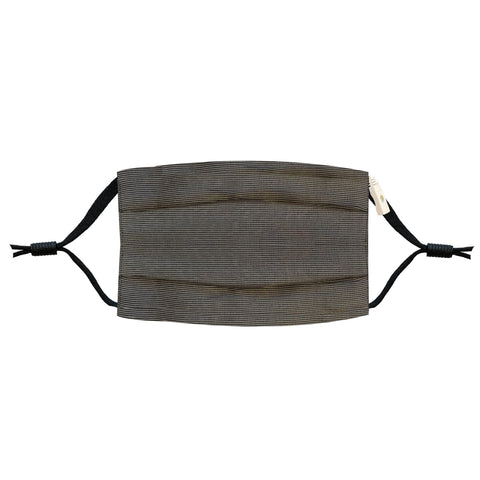 Neva Nude Black LED Color Changing Face Mask With PM Filter & Adjustable Ear Loops