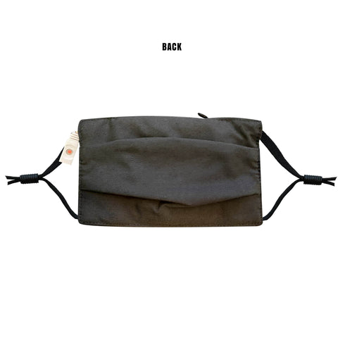 Neva Nude Black LED Color Changing Face Mask With PM Filter & Adjustable Ear Loops