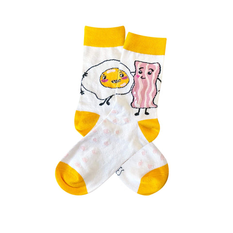 Neva Nude Brekkie Boos Eggs And Bacon Cotton Soxi Woxies