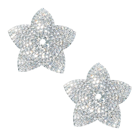 Neva Nude Burstin' Blooms Crystal Jewel Reusable Silicone Nipple Cover Pasties