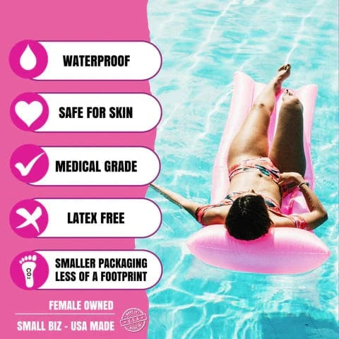 Neva Nude Butterfly Holographic Reusable Silicone Nipple Cover Pasties