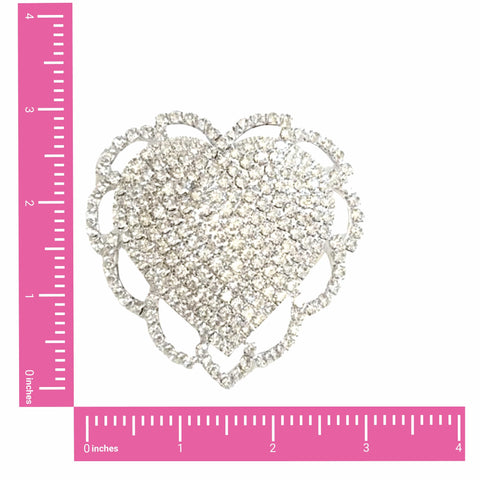 Neva Nude Eff Flowers Crystal Jewel Reusable Silicone Nipple Cover Pasties