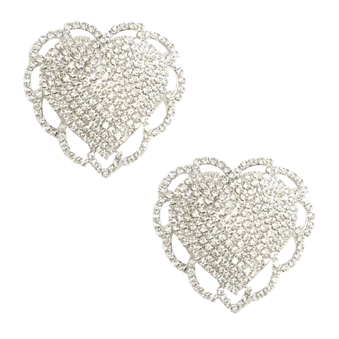 neva nude Eff Flowers Crystal Jewel Reusable Silicone Nipple Cover Pasties