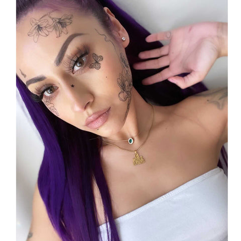 Neva Nude Femme Flor-al Large Temporary Tattoo Pack