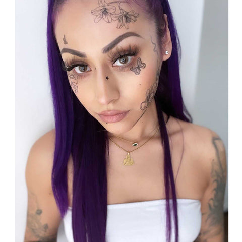 Neva Nude Femme Flor-al Large Temporary Tattoo Pack