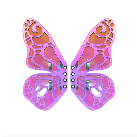 Neva Nude FlutterByeee Reflective Butterfly Original Wingz Pair For Calf Or Boot