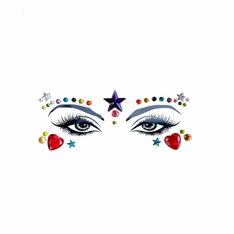 Neva Nude Galactic Goddess Crystal Jewel BodiStix In Your Face Edition