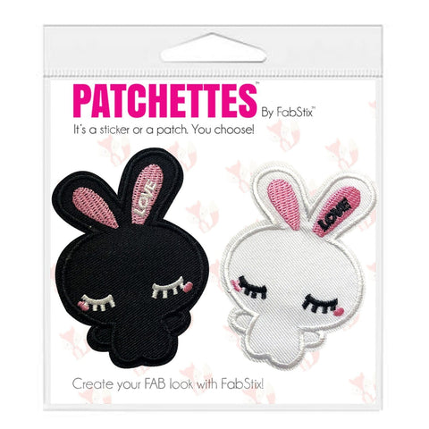 Neva Nude Hunnie Bunnies Iron-On Patchette And Sticker