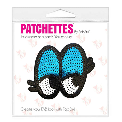 Neva Nude Iv'e Got My Eye On You Sequin Iron-On Patchette Or Sticker