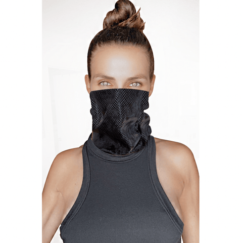 neva nude King Cobra Black Sexy Necksie Face Covering neva nude King Cobra Black Sexy Necksie Face Covering