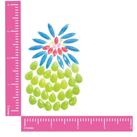 Neva Nude Limited Edition Perky Pineapple Crystal Jewel Nipple Pasties