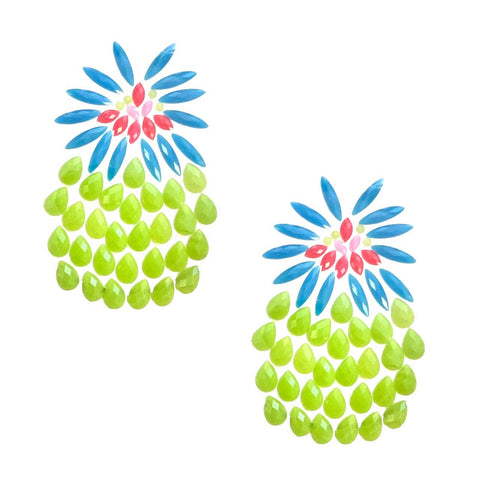 neva nude Limited Edition Perky Pineapple Crystal Jewel Nipple Pasties